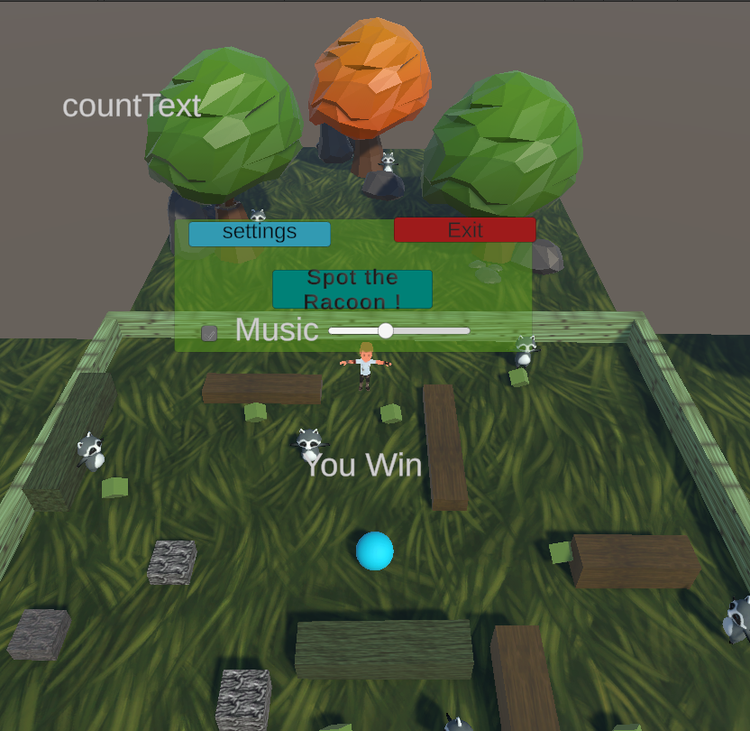 Spot the raccoon Thumbnail